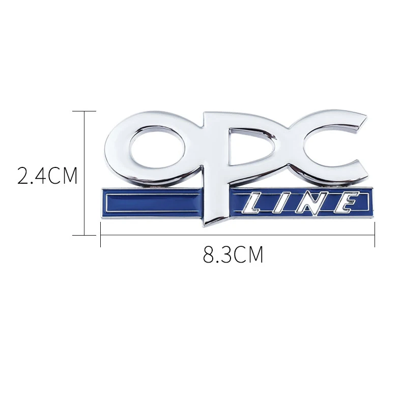 Металлический значок с логотипом 3D OPC Line 1 шт. наклейки эмблема передней решетки