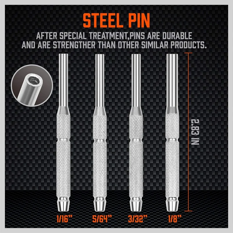Набор перфораторов и молоток с латунными полыми стальными пластиковыми