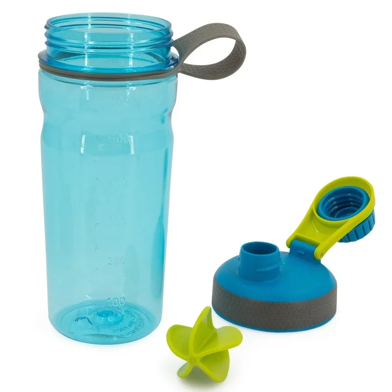 

Protein Shakes Shaker Bottle with Blender Sports Bottle Protein Powder Mixing Bottle Gym Outdoor Portable Plastic Drinking cup