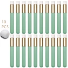 10 шт., щетка для чистки ресниц, щетка для бровей, носовая пора, глубокая насадка для ресниц, шампунь, щетка для очистки, профессиональный инструмент для наращивания ресниц