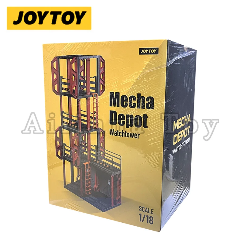 Фото JOYTOY 1/18 Диорама: Механический склад-наблюдательная вышка, модель аниме-персонажа, игрушка №3