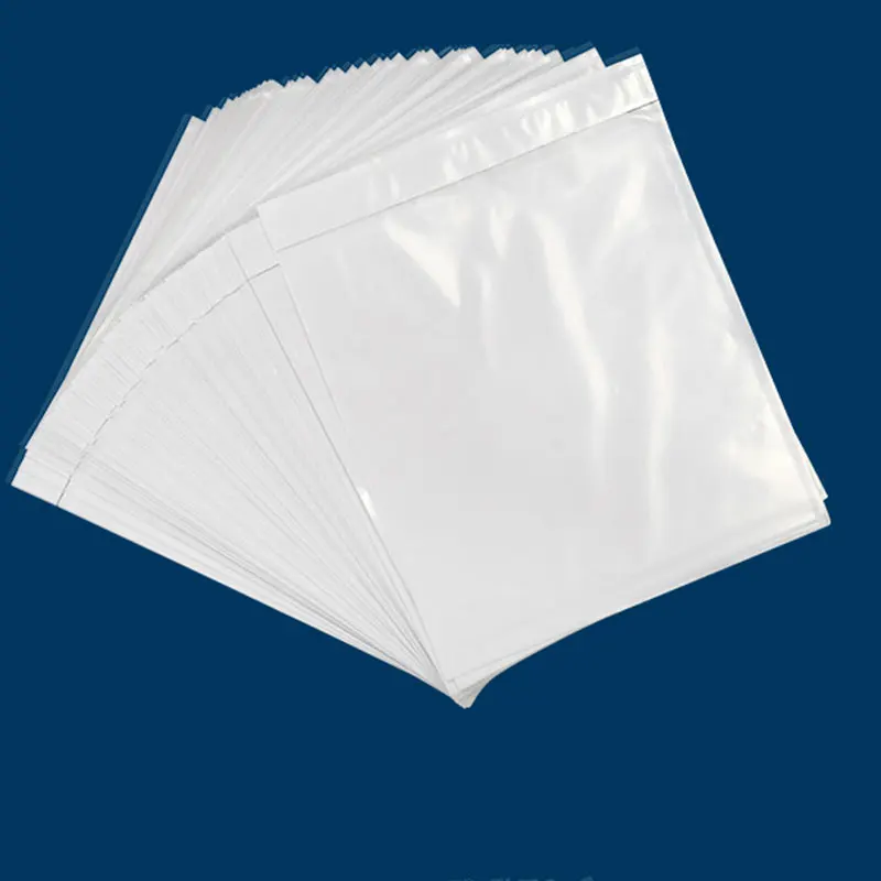 50 шт пластиковые пакеты, пластырь, прозрачный пакет для банкнот, один бумажный размер, упаковка, Сумка для документов, самоклеющиеся пакеты, экспресс-заказ