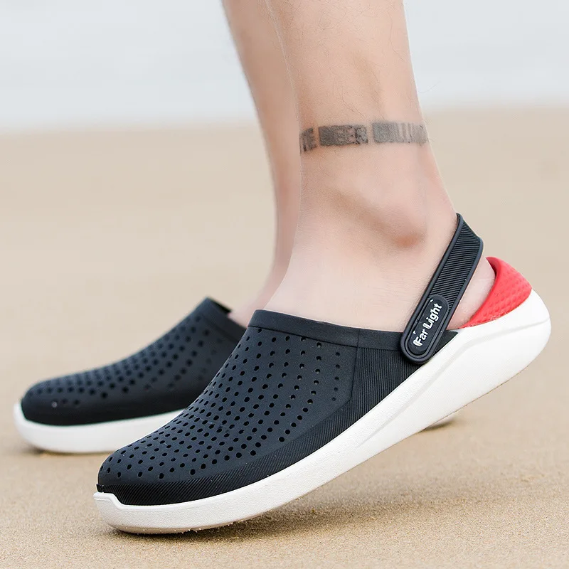 Летние сандалии модная одежда пляжные шлепанцы большого размера мужские