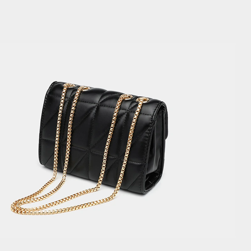 

High Quality Small Flap Bag for Women 2021 New Fashion Single Shoulder Messenger Chain Bags Ladies Fashionable Purse Channels Cc