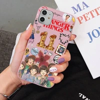 stranger things christmas lights phone case for iphone 11 12 13 mini pro xs max 8 7 6 6s plus x 5s se 2020 xr case