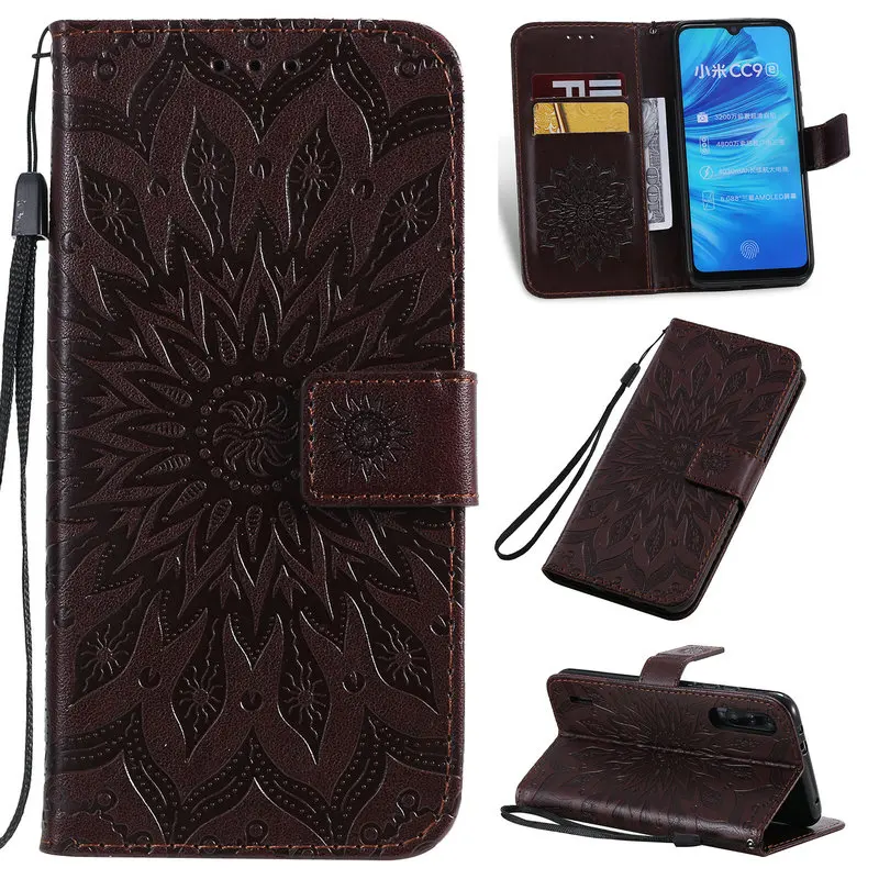 

For Xiaomi Poco X3 3X 3 X Mi A3 Case Leather Emboss Wallet Cover Funda Mi Note 10 Pro Case Mi9 Mi10 Ultra 9T Mi 9 Lite Flip Case