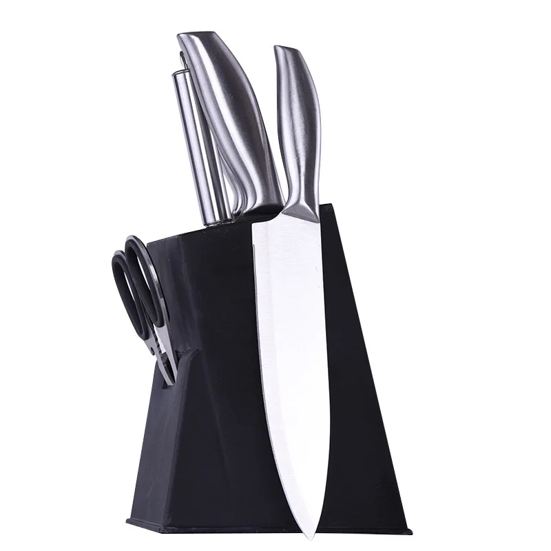 

Tool set stainless steel gift set knife 6 pieces, pattern set knife 5 pieces gift knife family kitchen knife fruit knife8#