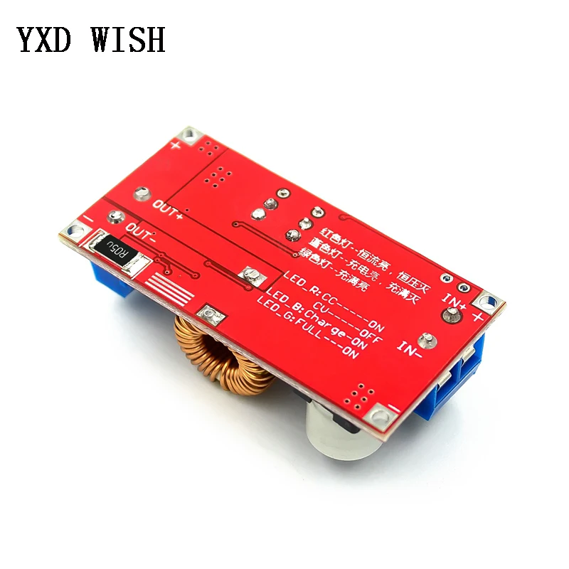 5 шт. XL4015 5A DC CC CV литиевая батарея понижающая плата для зарядки светодиодный
