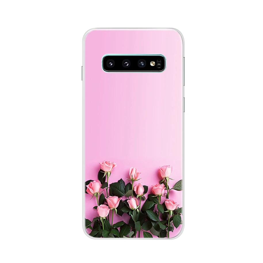 Чехол для Samsung Galaxy S10 силиконовый мягкий чехол накладка S10E чехлы телефонов Plus Lite S