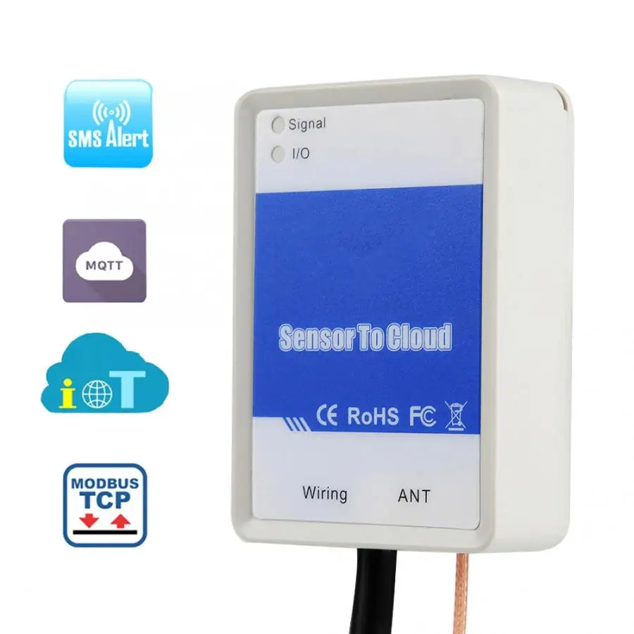 Водонепроницаемый датчик передачи данных сигнализации с облачным GSM GPRS модулем