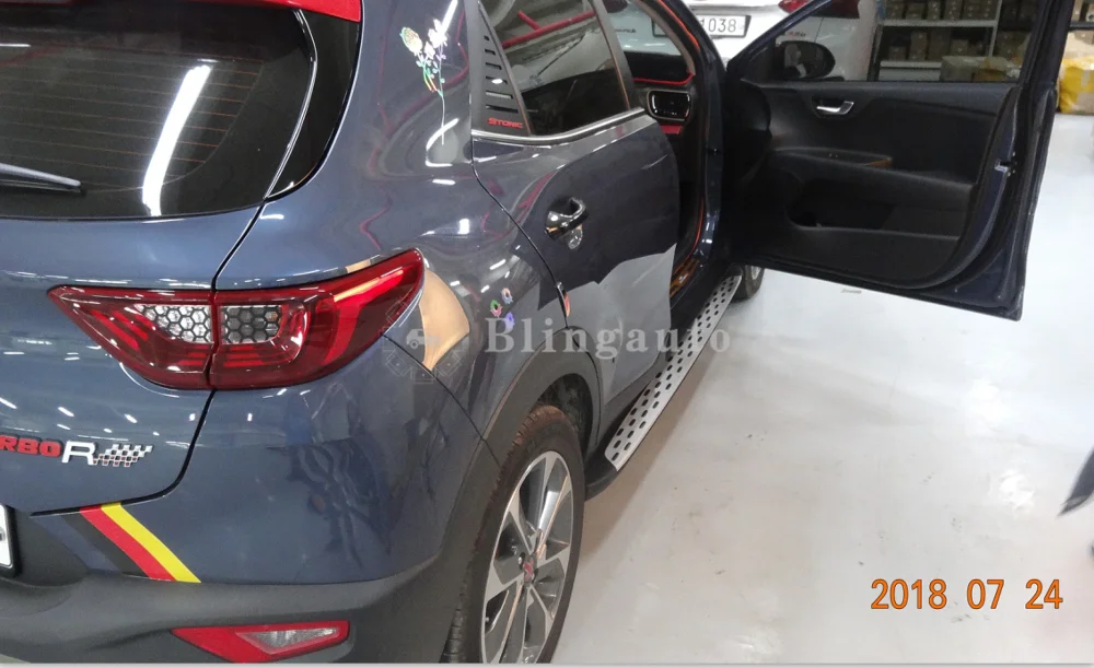 Левая и правая Подножка для KIA Stonic 2017 2018 2019 2020 2 шт.|Буксиры подвесные подножки| |