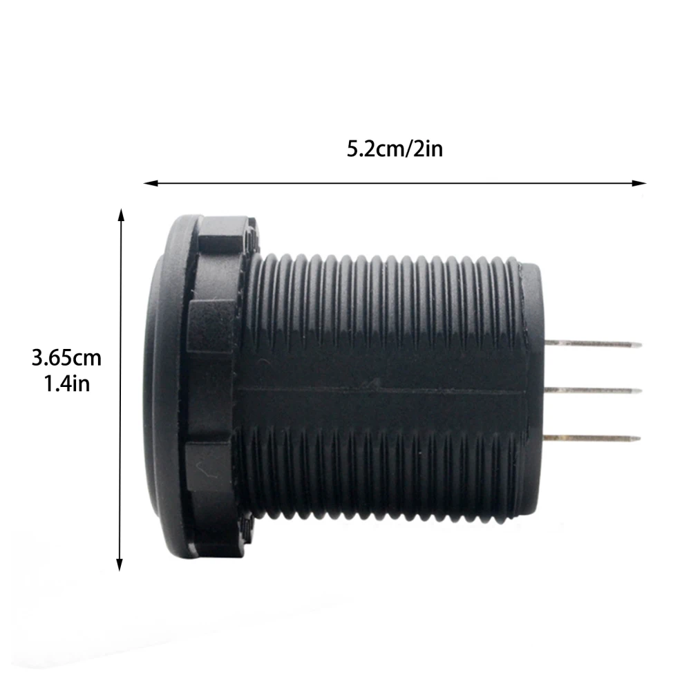 

Battery Monitor Voltage Gauge Voltmeter Motorbike Electrombile Accessorie DC Safe Boat Panel Levels Durable Car Measurement