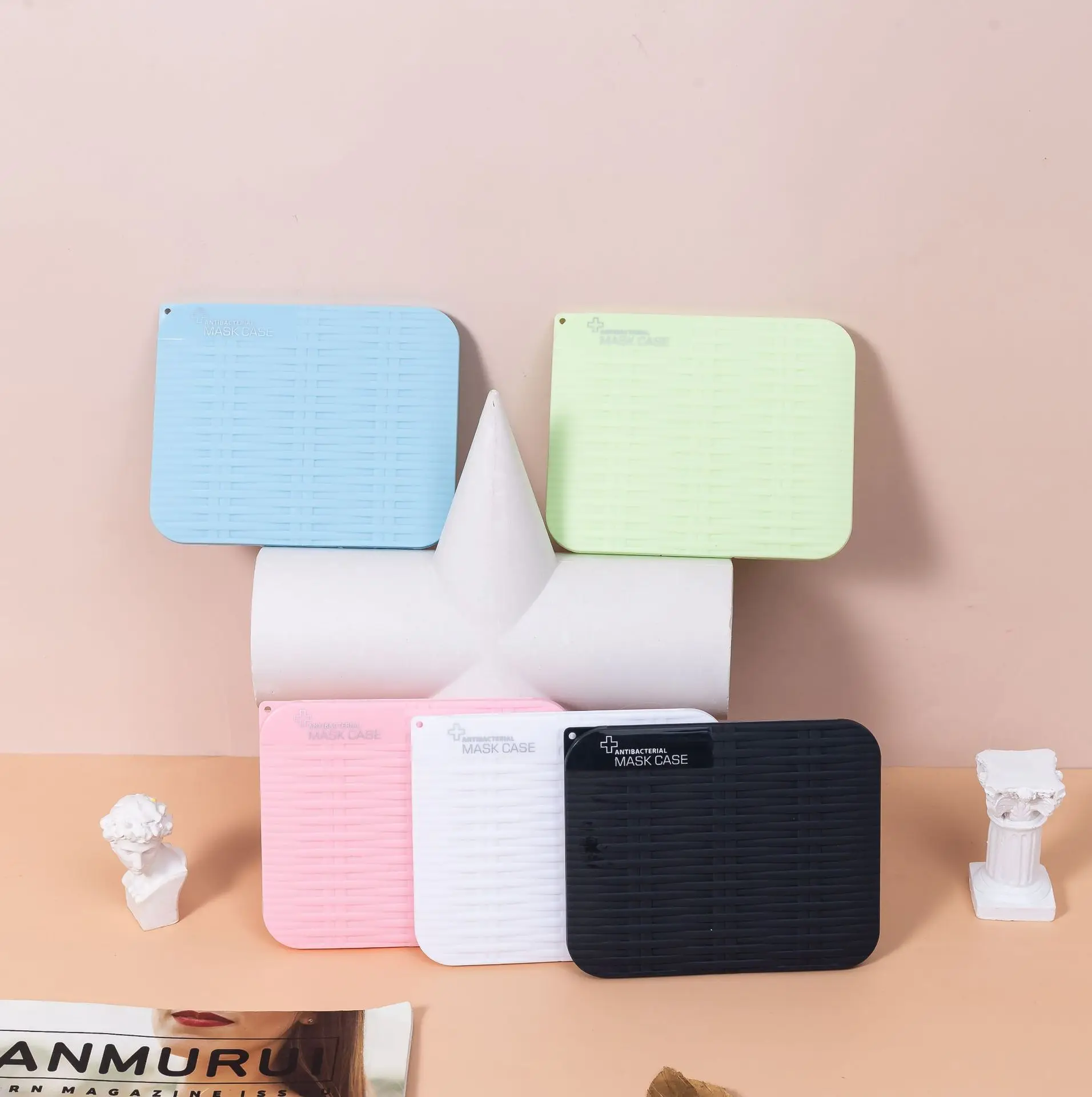 Новый ротанга экономит маски коробка Портативный чехол pp для хранения одежды с