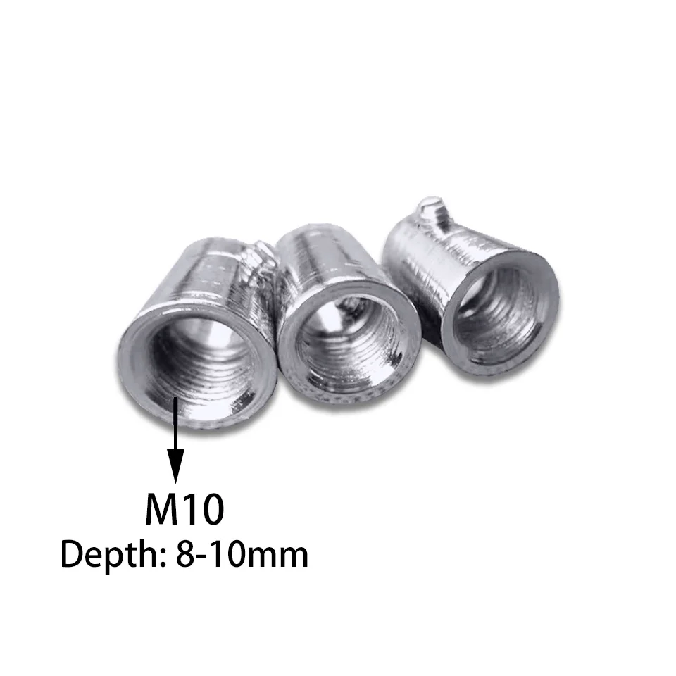 Пряжка с внутренней резьбой М10 заостренный конус фиксированная проволочная