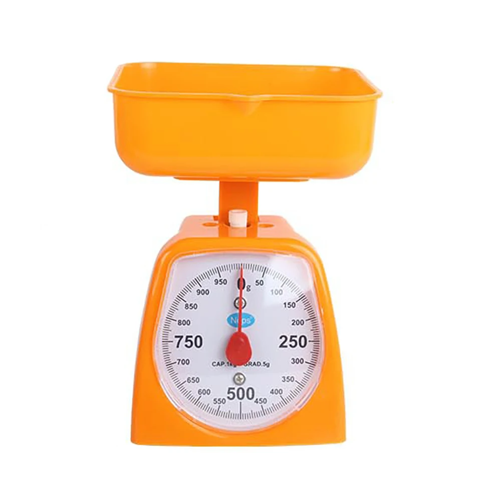 

Digital Scale 1kg With Tray Portable Accurate Plastic Digital LCD Food Calculation Scale Kitchen Scale Practical