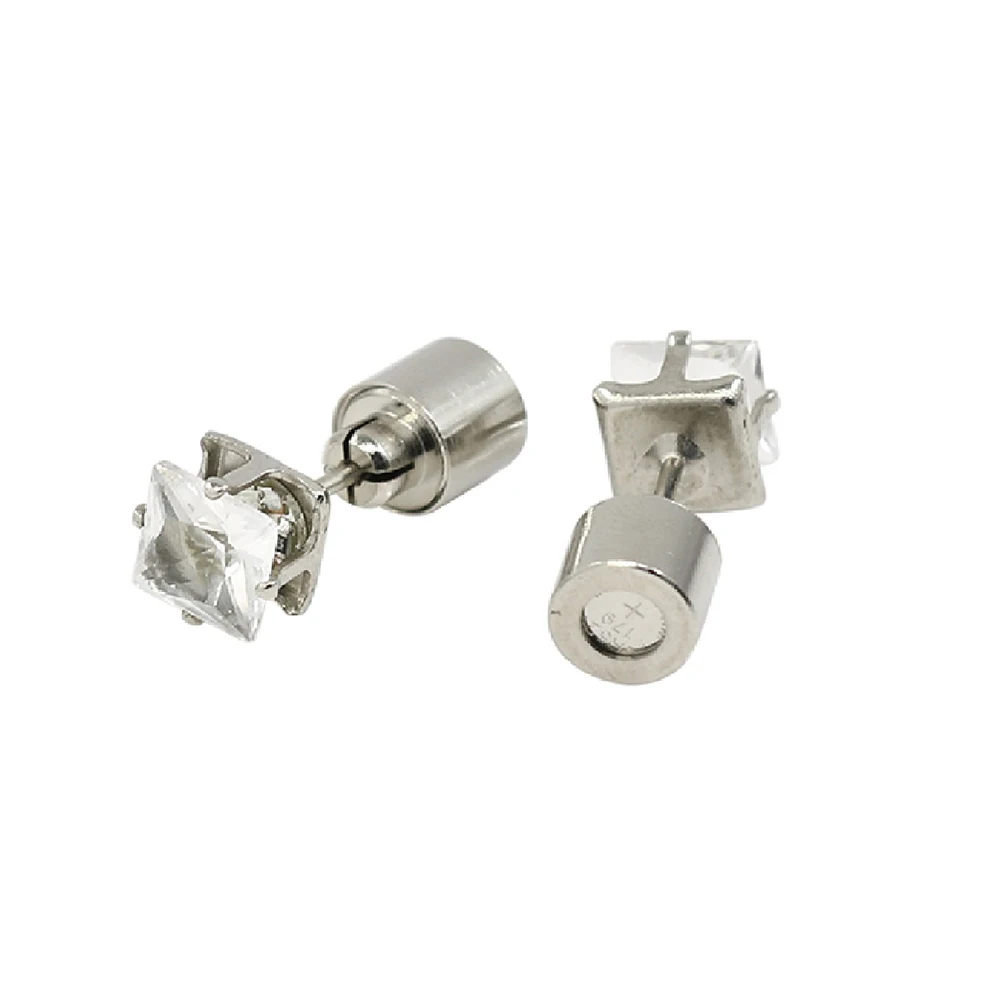 

Светящиеся неоновые серьги-гвоздики из нержавеющей стали, светодиодная серьга, для рождественской вечеринки, свадебные украшения, подарок