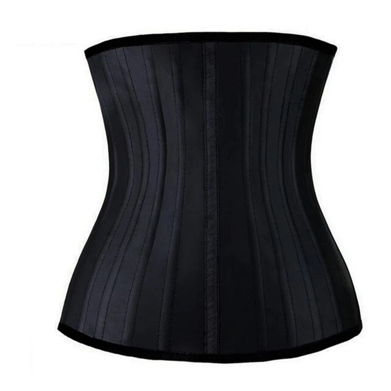 6XL Modeling Strap Corset Latex Waist Trainer with Zipper Belly Slimming Sheath Belt Cincher 25 Steel Bones Body Shaper | Женская одежда