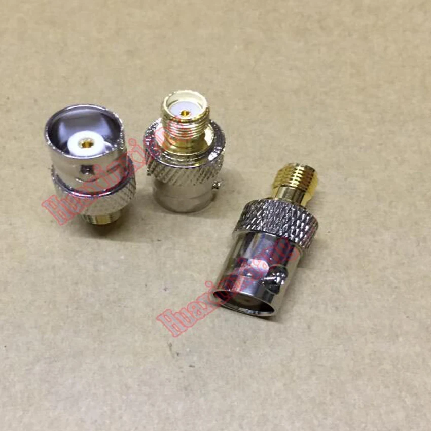

20PCS/Lot BNC-K To SMA-K Female Jack RF BNC-SMA Coaxial Adapter Plug Connector