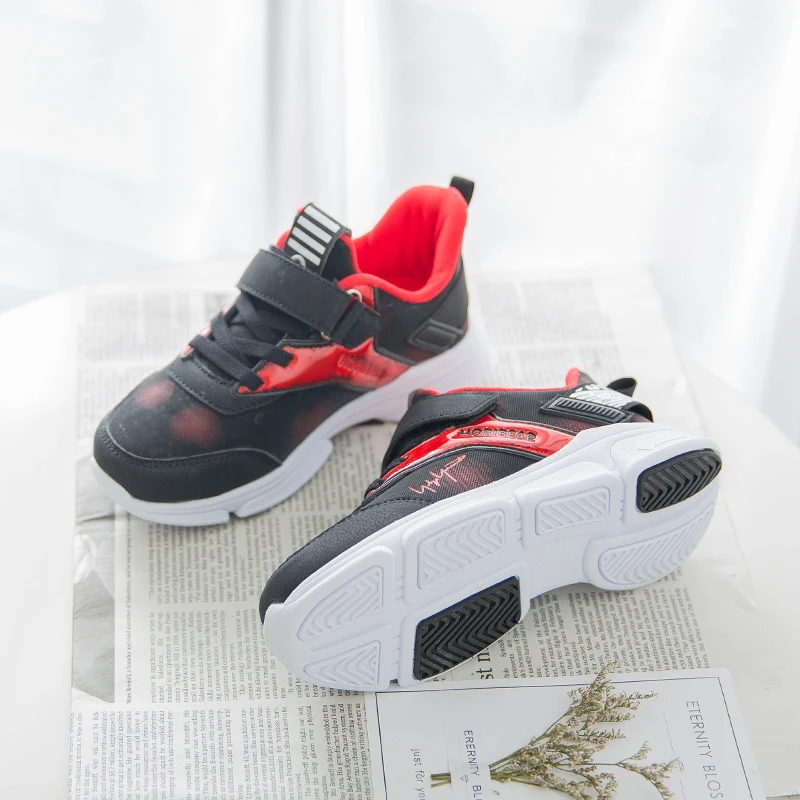 

HOBIBEAR Hot style Walking Sports Shoes High-quality Kids Boys Casual Mesh Sneakers Breathable for boy Girl H7845