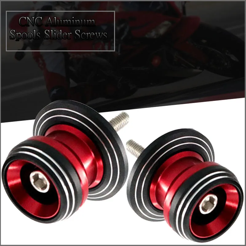 Для Aprilia DORSODURO 750 2008 2014 SHIVER 750/GT 2007 Tuono V4R V4 Мотоцикл CNC маятник Катушки слайдер M6