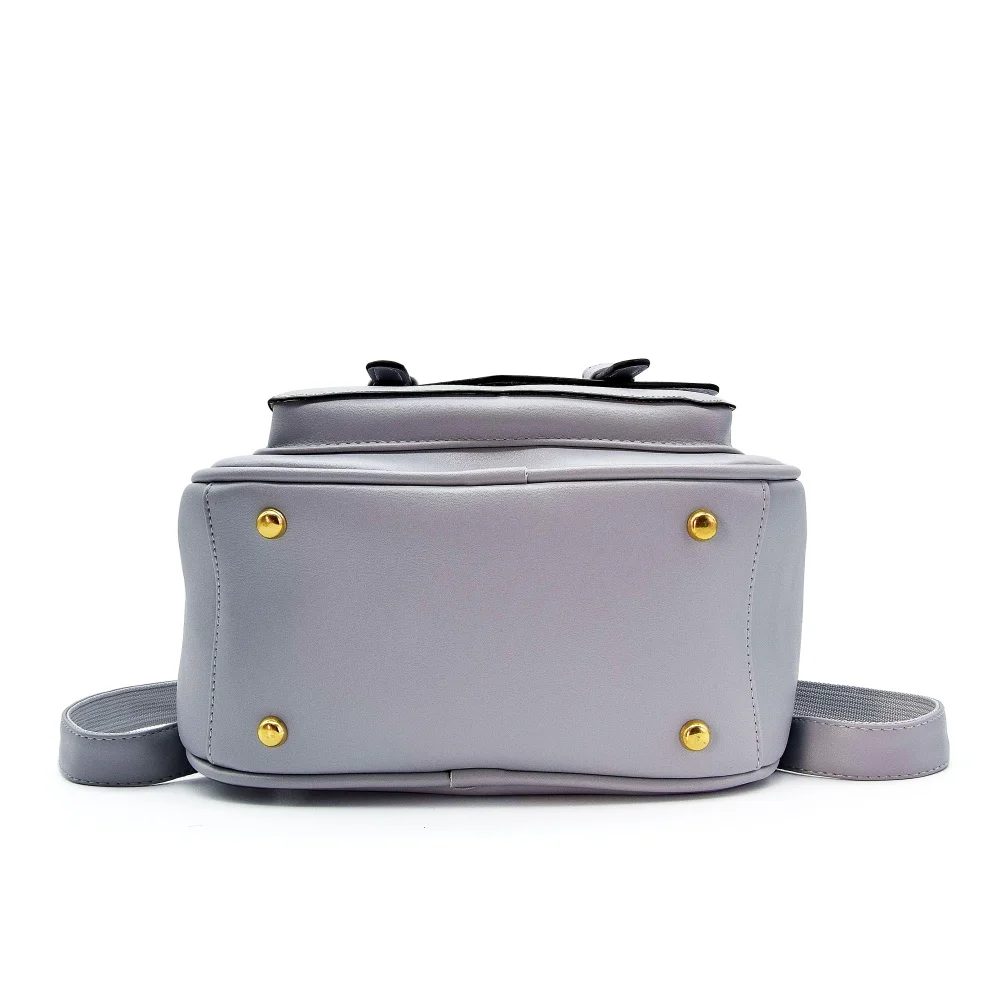 Женский брендовый дизайнерский рюкзак с цветочным принтом комплект из 2