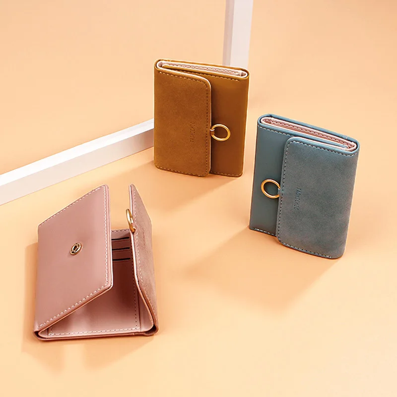 Корейская версия женские кошельки простой Дамский кошелек для монет сумка денег