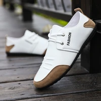 2021 new breathable color slip men driving shoes spring and autumn new style breathable men peas shoes the british sneakers