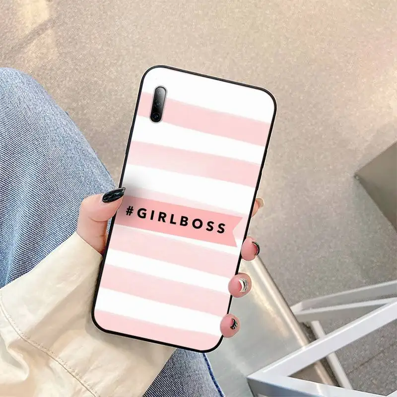 

Girl boss Phone Case For Xiaomi mi6 5x 8 a1 2 9se 8lite 3s Cover Fundas Coque
