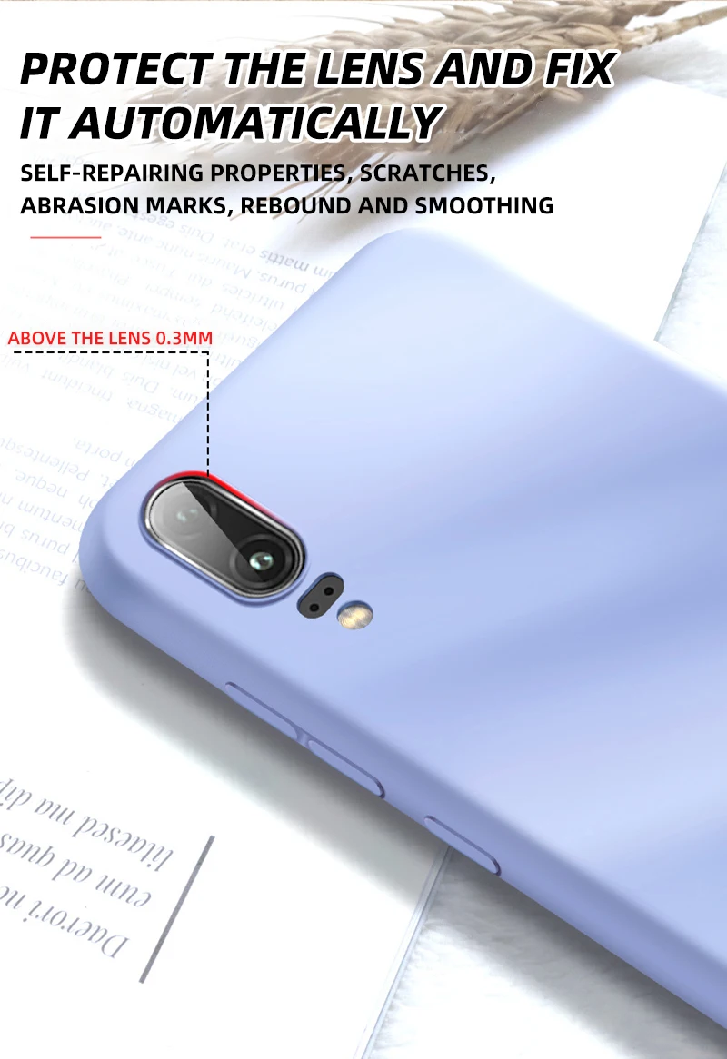 

Solid Color Silicone Case for Huawei P20 Lite P Smart 2019 P30 Pro Mate 20 Case for Honor 8X Nova 3i 9 Lite 10 Y5 Y9 Y6 Y7 Cover