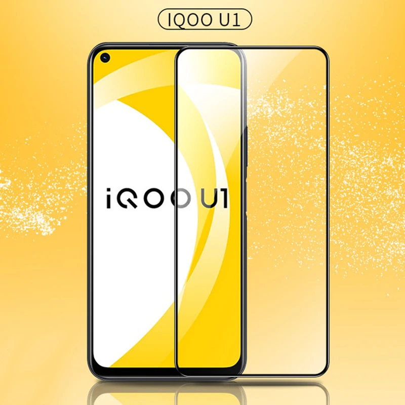 3D закаленное стекло с полным клеем для Vivo IQOO U1 полное покрытие экрана защита 9H