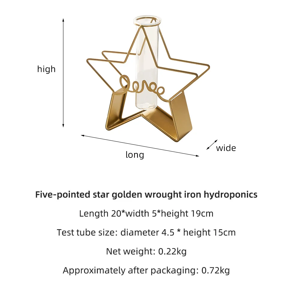 Скандинавский гидропонный растительный орнамент стеклянные пробирки ваза для