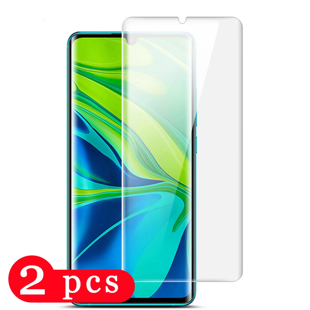 2 шт. закаленное стекло для xiaomi mi 9 se 9T cc9 10 lite note pro cc9e Защитная пленка экрана