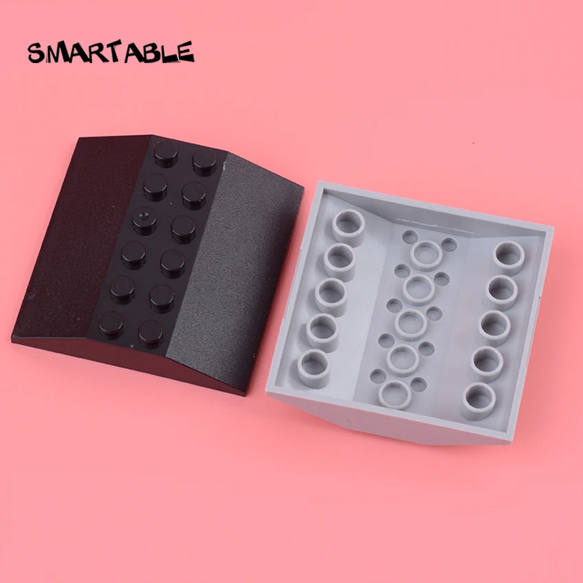 

Smartable наклон 33 ° 6x6 конструктор поезда потолочный конструктор MOC детали поезда DIY игрушки для детей совместимый город 4509 5 шт./лот