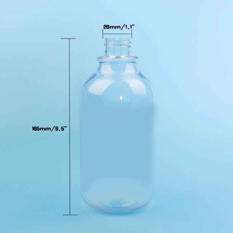 2 шт. шампунь бутылки насоса распределителя 500 мл прозрачные пустые многоразового