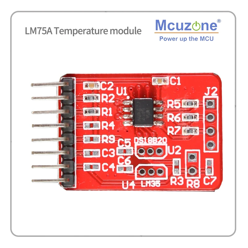 Модуль температуры LM75A 2 54 мм|module|module temperature |