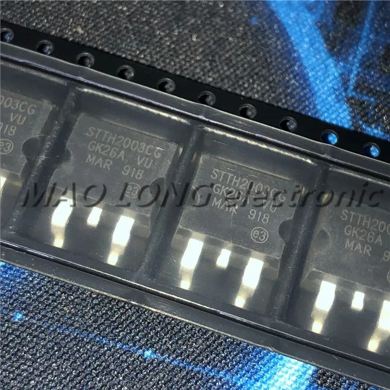 10 шт./лот STTH2003CG TR TO 263 ультра быстрый диод восстановления 300 В/20 А новая