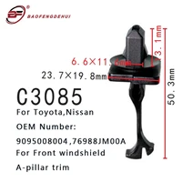 car buckle for lexus toyota corolla matrix nissan front windshield a pillar trim fastener 9095008004 76988jm00a
