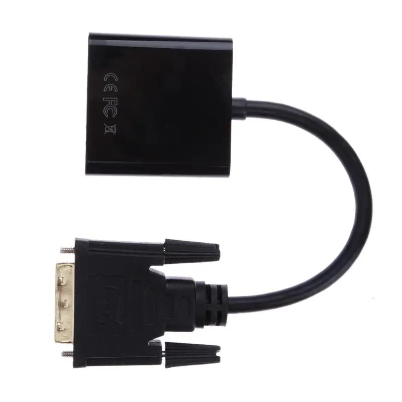 1080P DVI-D 24+ 1-VGA преобразователь ТВЧ-сигналов монитор кабель для ПК дисплей карты