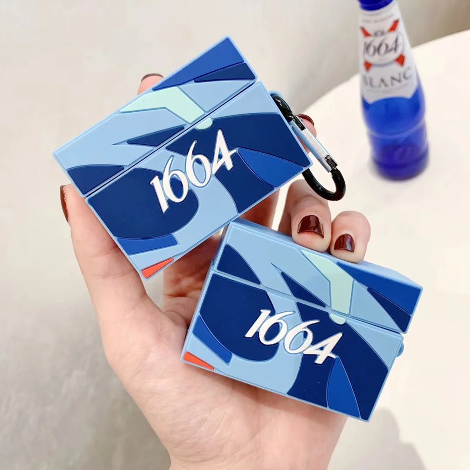 3D чехол для наушников Airpods Pro Чехол силиконовый милый тост Ститч Мультяшные