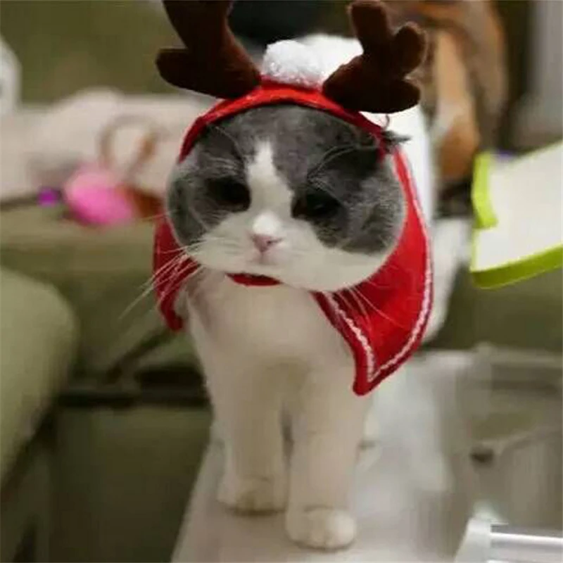 1 шт. Рождественская шапка повязка на голову оленьи рога Детская головная для