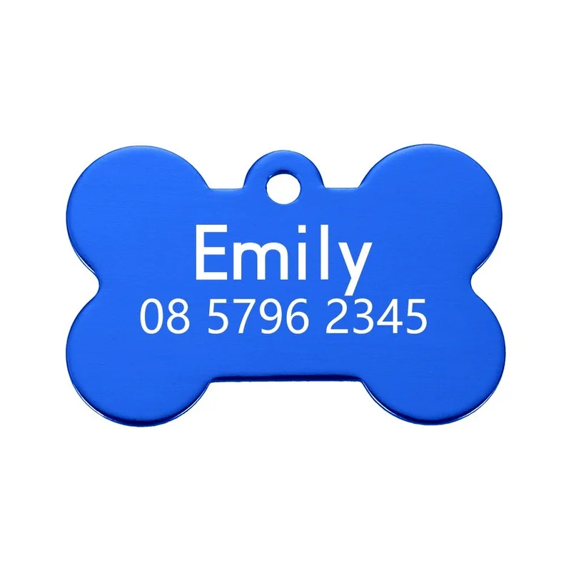 Бирка для собак с гравировкой 1 шт./лот|ID бирки| |