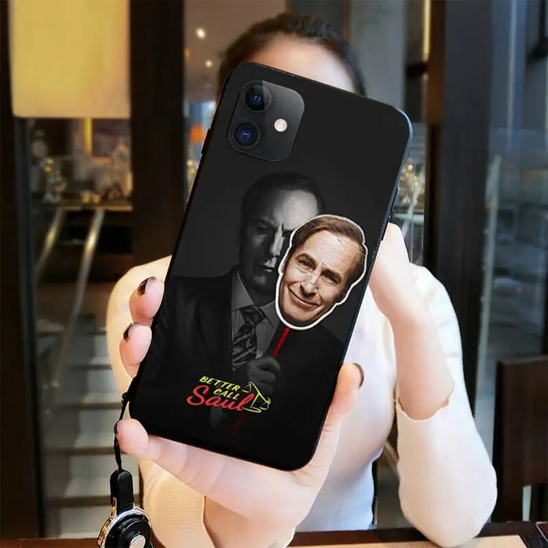 kpusagrt melhore a chamada better call saul black cell phone case for iphone 11 pro xs max 8 7 6 6s plus x 5s se 2020 xr case free global shipping