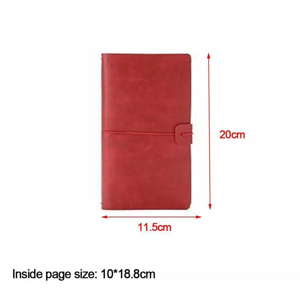 

1Pc A6 Retro Notebook Diary Notepad Vintage PU Leather Supply Journal Office Stationery Diary Notebook Gift For Traveler Pl W2F1