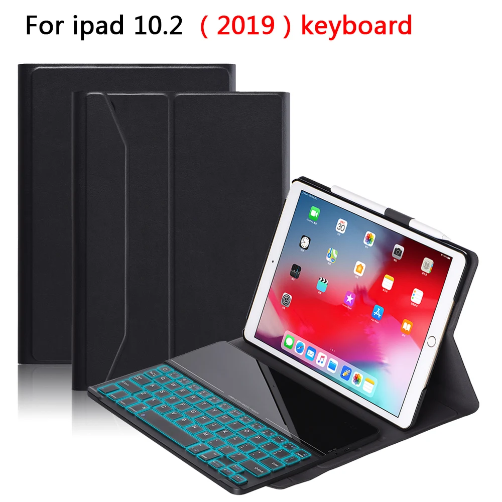 Клавиатура Bluetooth для ipad 10 2 дюйма планшет на английском языке с подсветкой