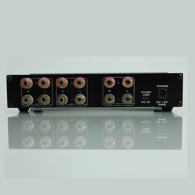 Новый FX-Audio PW-6 усилитель HIFI цифровой аудио переключатель селектор 2-полосный для
