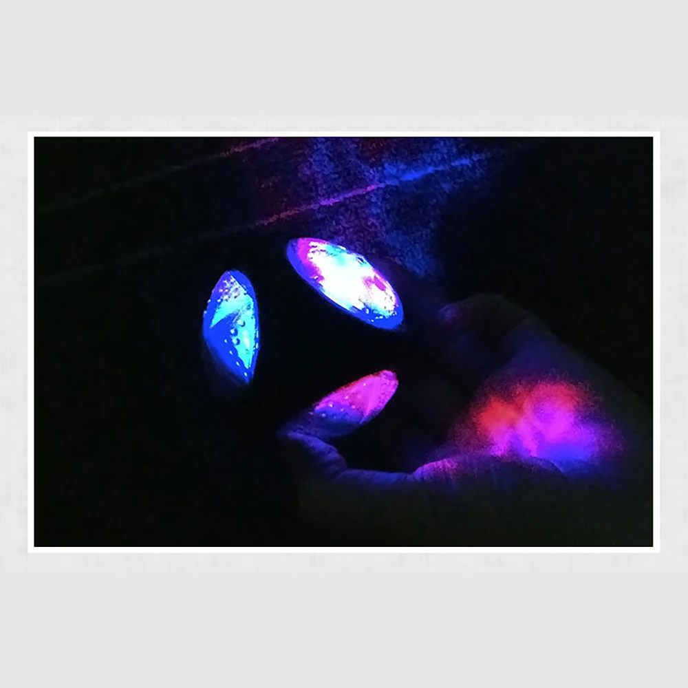 

Dog'S Bouncy Toy Rubber Ball Bite-Resistant Pet Teeth Grinding Training Ball With Sound And Multi-Color Lights Squeaky Balls Toy