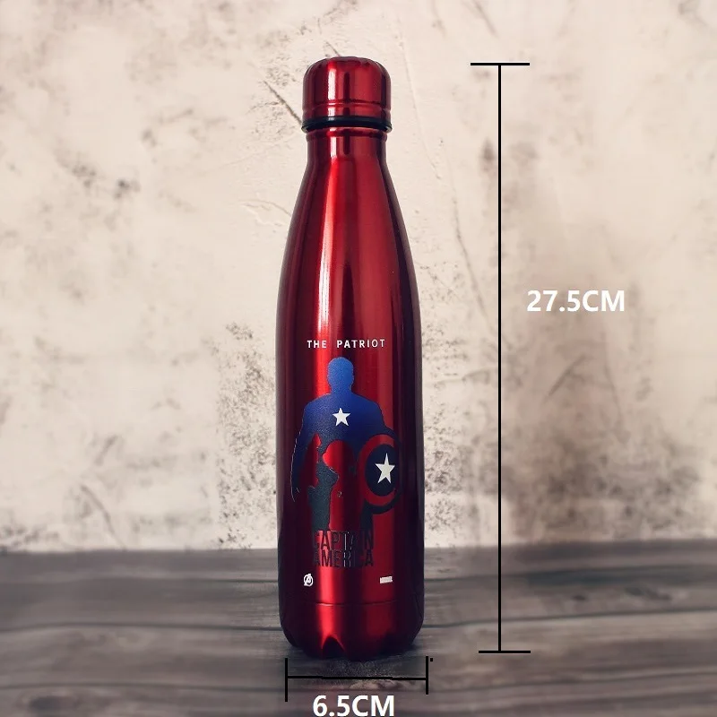 Оригинальный термос из нержавеющей стали в виде супергероя Мстителей