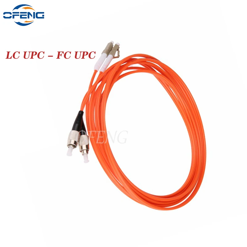 

5/10 шт. LC/UPC-FC/UPC Патч-корд ММ DX 2,0 мм многорежимный дуплексный оптоволоконный кабель G652D