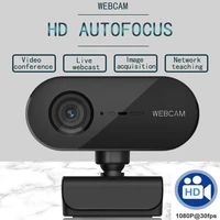 new auto focus full hd webcam 1080p web camera built in microphone computer peripherals video camera for pc gamer complete