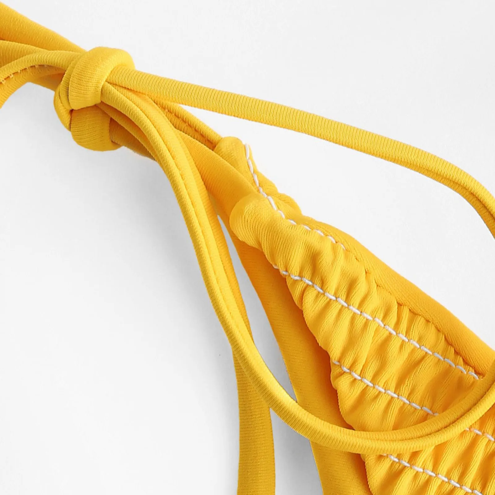 

Sexy Bikinis 2021 Swimsuit Solid Swimming Suit Swimwear Women Bikini Set Bathing Suit Push Up Bandage Two-piece Suit Bandeau